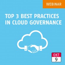 Webinar: top drie best practices in cloud governance